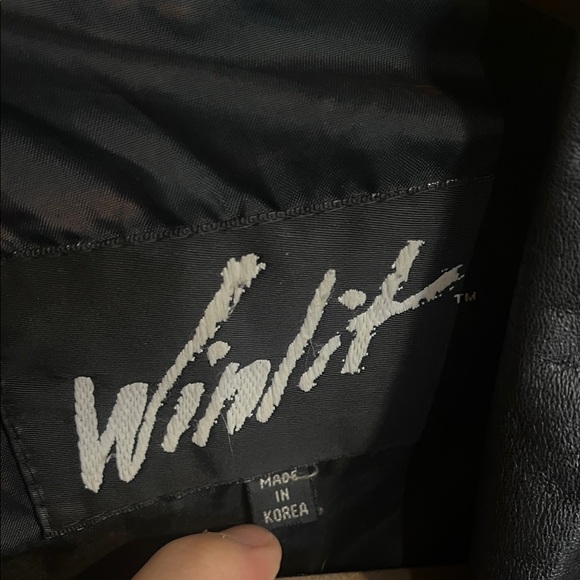 Women's Vintage Black Leather Fringe Jacket with Belt - Picture 2 of 9